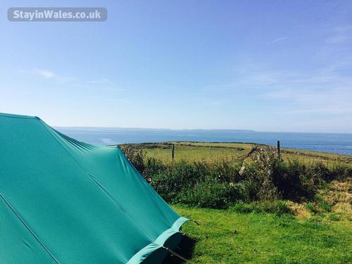 Our Nepal tent available for hire. Pitch H5, camping field 2.