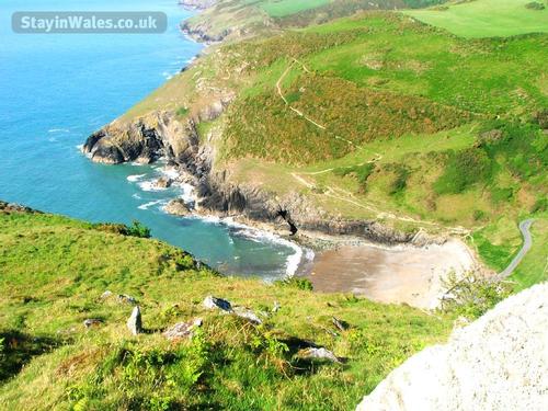 Cwmtydu Beach is a real haven