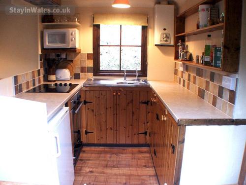 The kitchen is very well-equipped