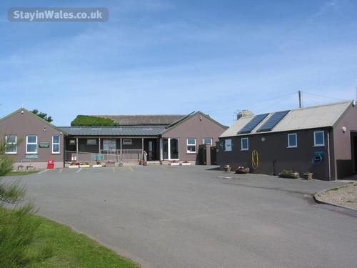 View of Main Facilities/Reception Block and adjacent Small Block