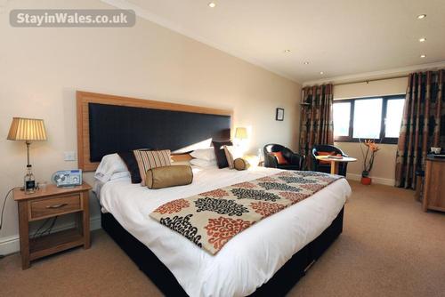 Bedroom at Wolfscastle Country Hotel
