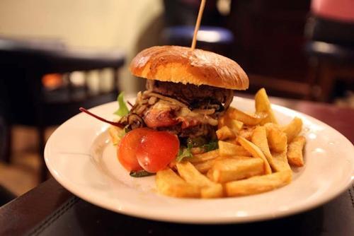 A mini burger