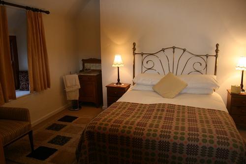 Bedroom with king size bed.