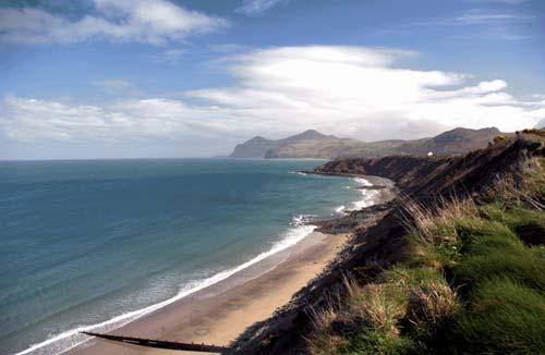 The beach at Morfa Nefyn on the Llyn Peninsula