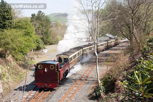 Vale of Rheidol steam railway at Devils Bridge