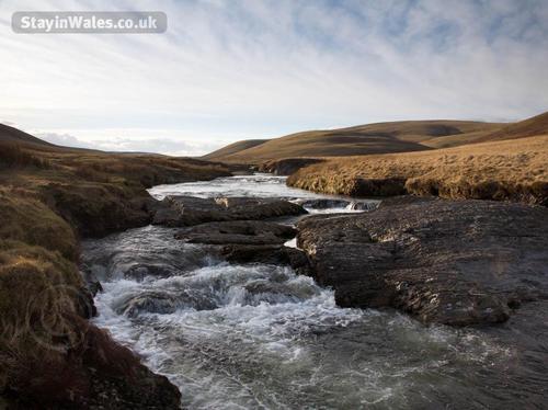 The Afon Elan above Craig Goch Reservoir