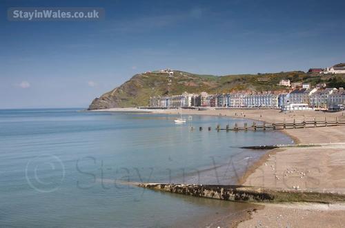 The Cambrian coast at Aberystwyth is within easy reach