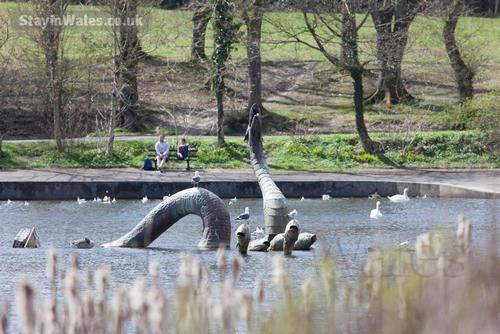 The Fabulous Water Beast, Llandrindod Lake