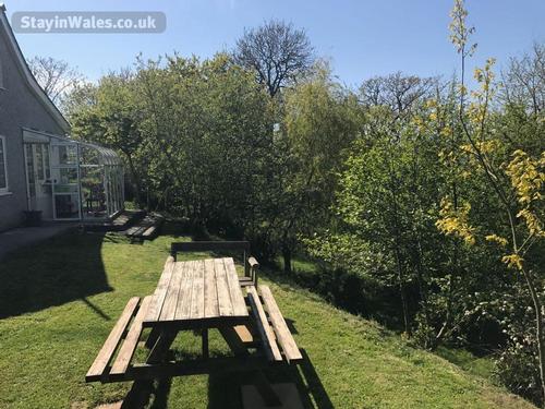 Rear garden