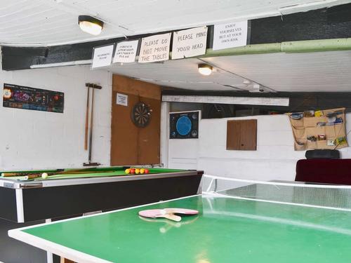 On-site games room