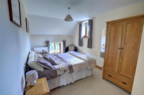 One of the first floor double bedrooms