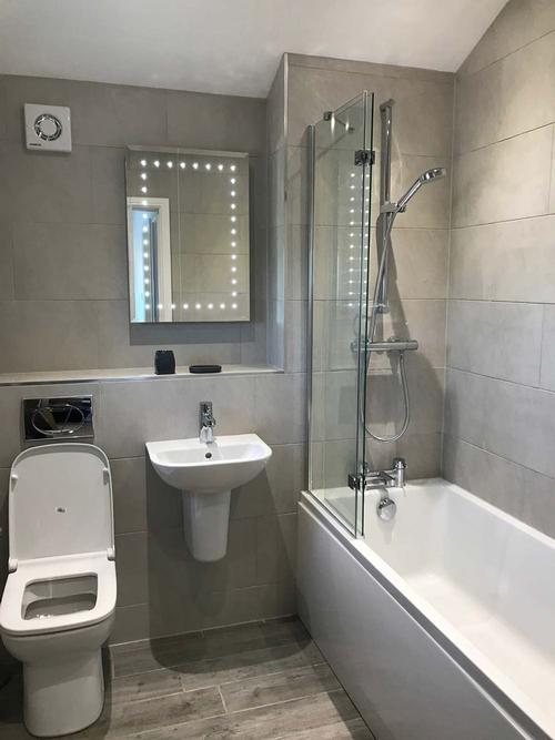 The bathroom