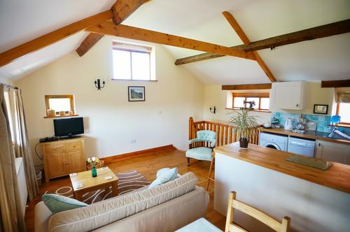 Living area on first floor