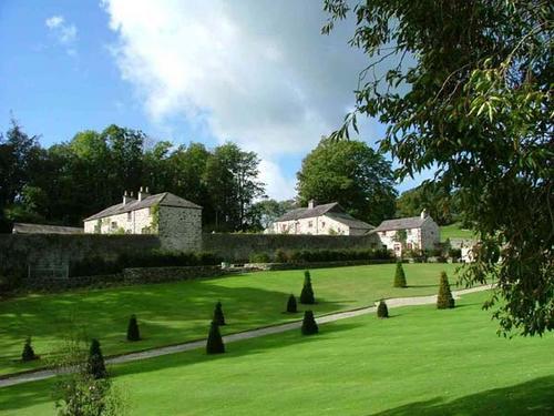 Cottages viewed from 2 acre Walled Garden