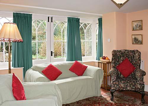 A living room in Cadnant Lodge