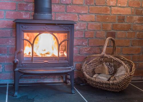 Woodburner for cooler nights