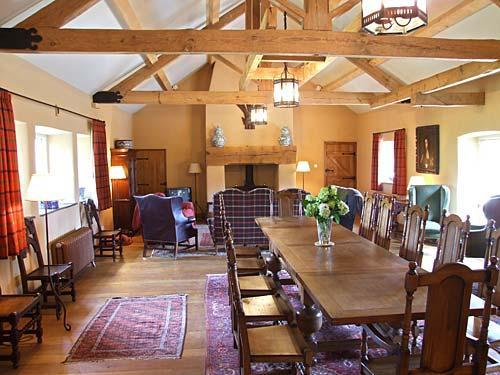 Coach House Upstairs Sitting Room and Dining Table