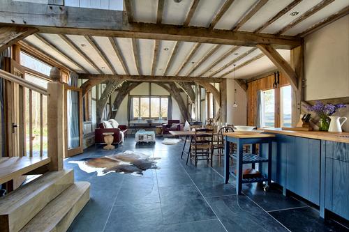 Open-plan living area