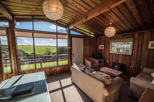 Timber Hill lodge interior views