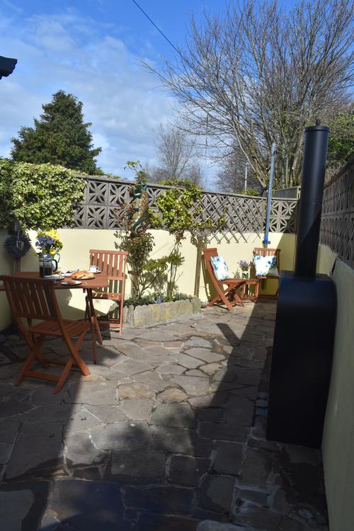 Rear garden