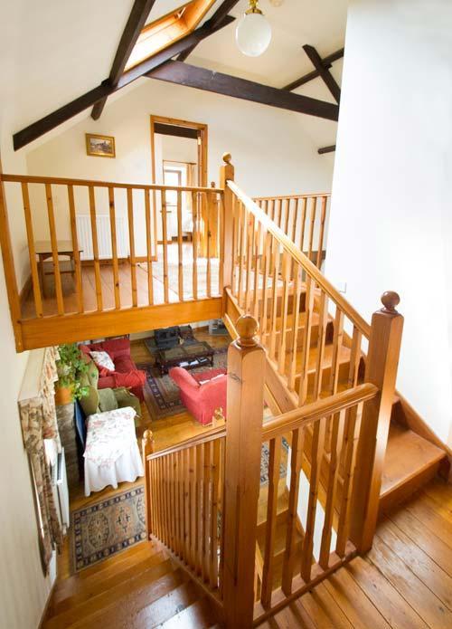 Stairs and first floor landing