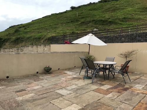 Stable patio