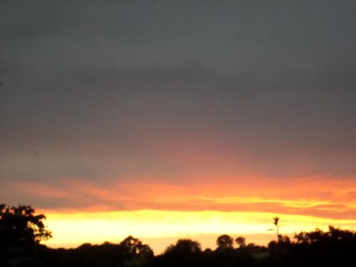 The sky at night