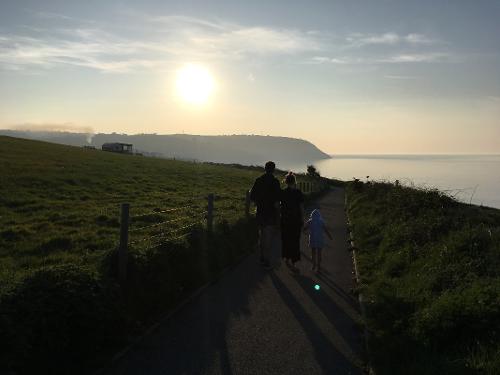 The coastal path