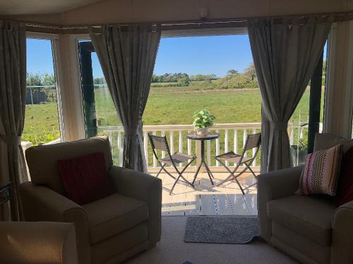 Beautiful views over the fields