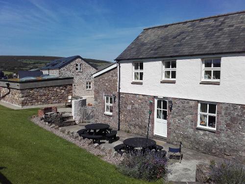 The Bunkhouse with our other cottage, The Chaffhouse in the back ground