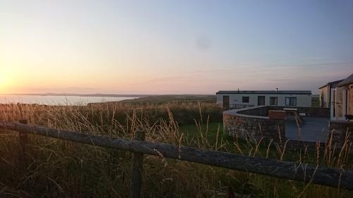 Caravan overlooking the sea