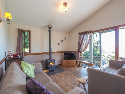 Your beautiful sitting room with spectacular views over the rolling hills of West Wales