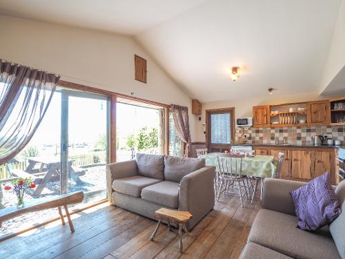 Sitting room with unspoilt countryside views
