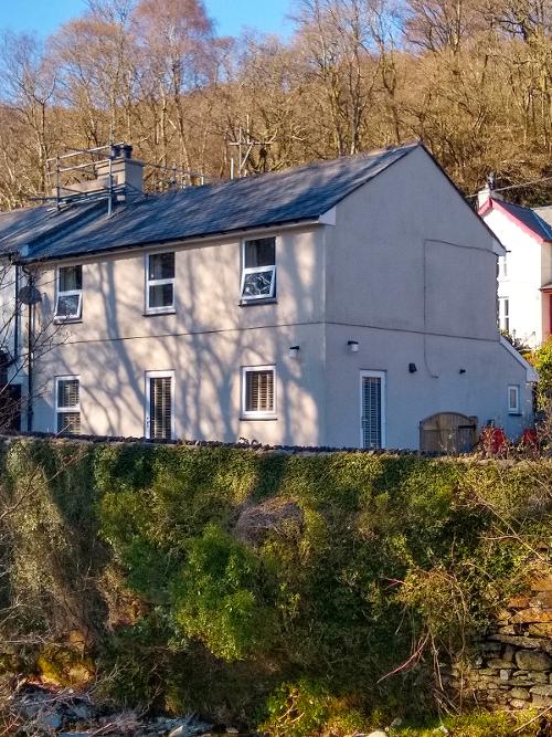 Rear of cottage