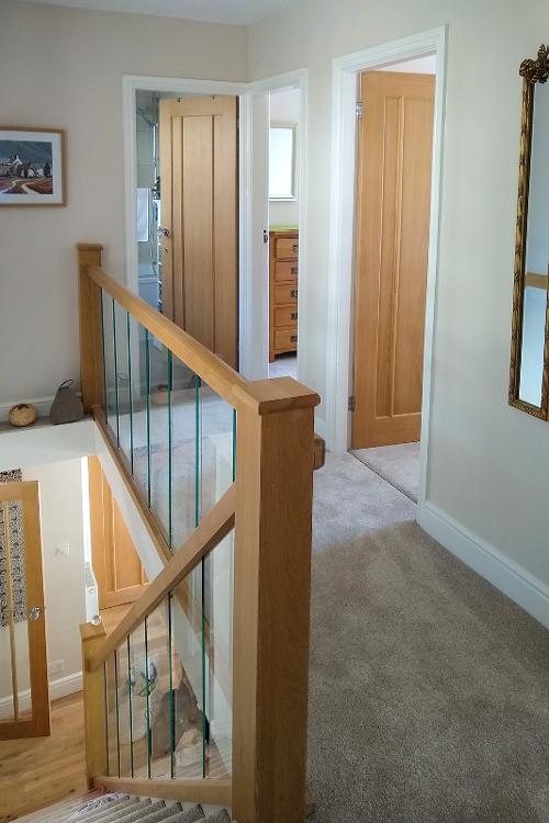 Upstairs landing