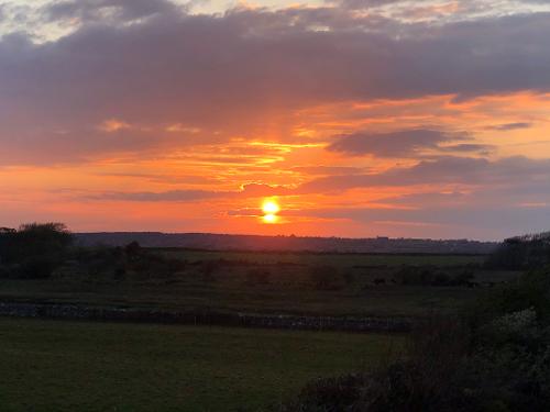 Typical sunset